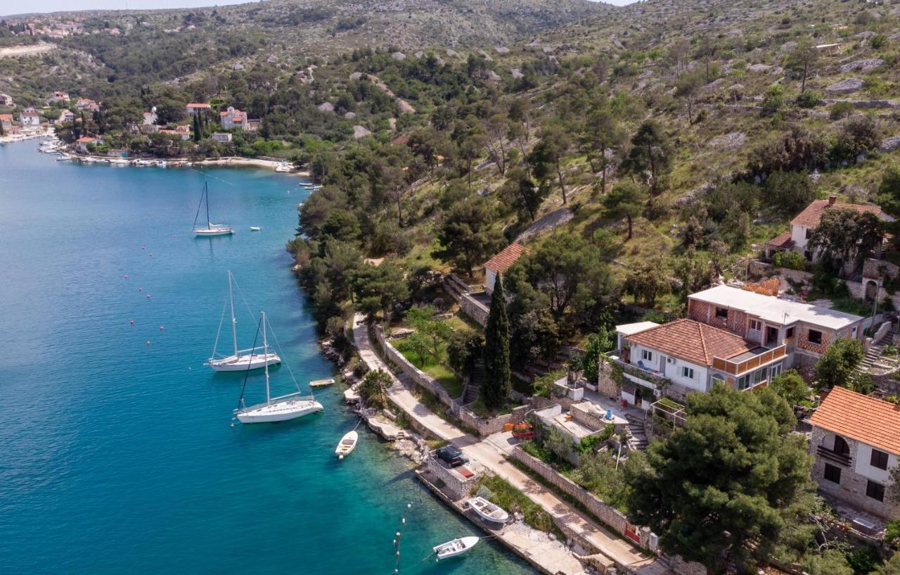 Apartments By The Sea Bobovisca Na Moru, Brac - 5682 Ložišće Kültér fotó